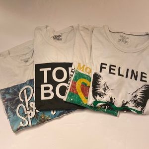 Bundle of 4 EllandEmm tshirts *different sizes*
